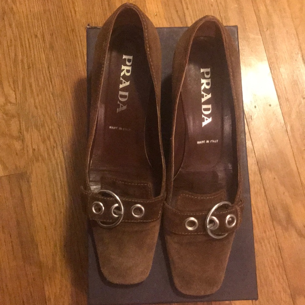 Prada heels size 38 gently used vintage